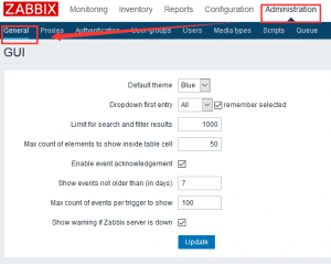 修改zabbix监控项刷新时间